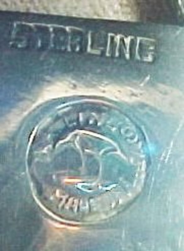 WILLIAM SPRATLING Amethyst Sterling Pin-c.1940-HUGE