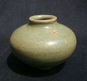 Yuan Longquan Celadon Jar #4