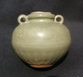 Longquan Celadon Jar with 2 Lugs #2