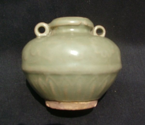 Longquan Celadon Jar with 2 Lugs #3