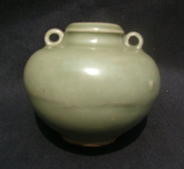 Longquan Celadon Jar with 2 Lugs #5