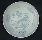 Ming Swatow Blue White Plate