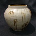 A Fine and Rare Song Splashed White Glazed Jar