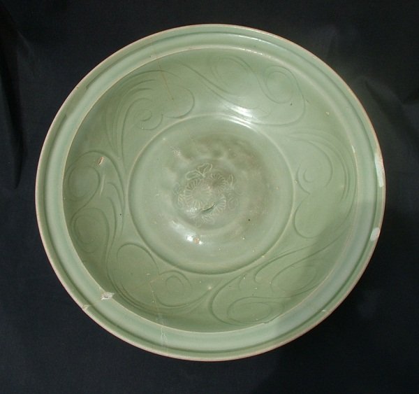 A Sample of Large Longquan Celadon Charger (34 cm) #2