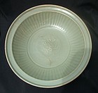 A Sample of Large Longquan Celadon Charger (33 cm) #3