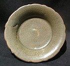 A Song Crackled Celadon Small Dish