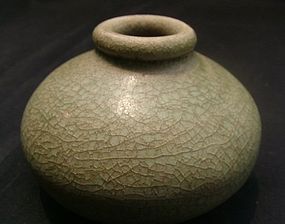 A Sawankhalok Celadon Jar