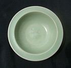 A Good Longquan Celadon Small Dish with Twin Fish