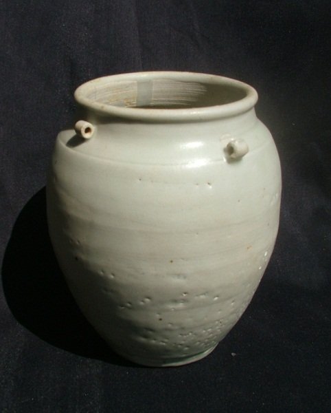 Large Song Qingbai Jar with Four Lugs