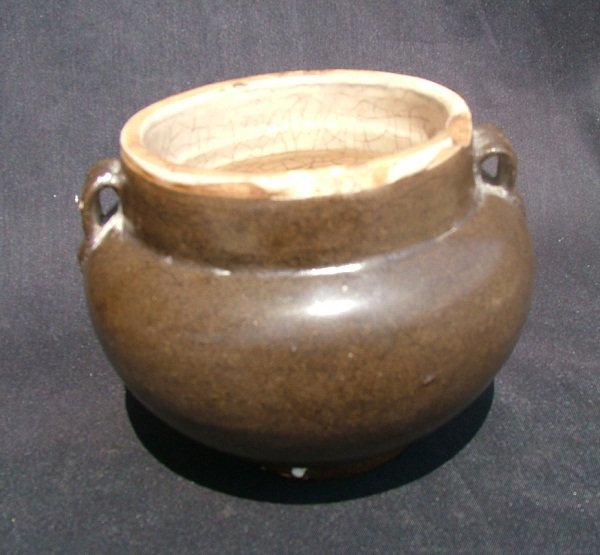 Rare Song Jizhou Jar with 2 Lugs