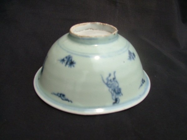 Zhengde bowl w story of Zhaojun Departs the Frontier