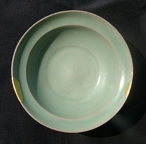 A Rare Blue Green Song Celadon Washer  Bowl