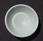A Fine Blue Green Yuan Incised Celadon Washer Bowl