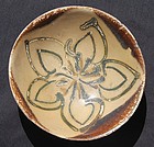Rare Tang Changsha Bowl with Lotus  Motif