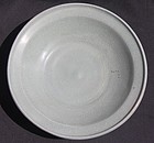 A Rare Shouthern Song Guan Type  Celadon Large Dish 5
