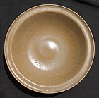 A Rare Southern Song Golden Celadon Large Dish #1