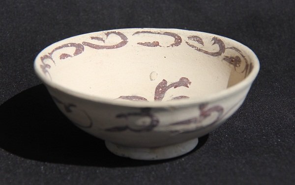 A Nice Painted Cizhou Bowl - Jin Dynasty