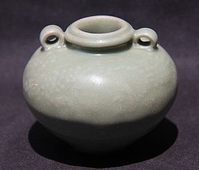 A Good Longquan Celadon Dragon Jar
