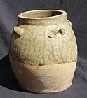 TANG DYNASTY CELADON YUE WARE LARGE JAR