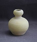Five Dynasties Yue Ware Small Double Gourd Vase
