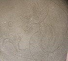 A Five Dynasty - Nothern Song Dragon Motif Bowl Sample