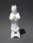 YUAN DYNASTY QINGBAI FIGURE OF GUANYIN #2