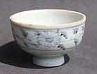 YUAN DYNASTY BLUE AND WHITE CUP #1