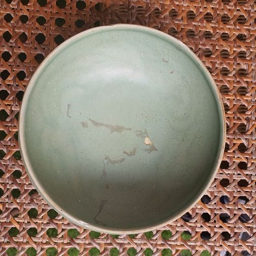 SONG CELADON CARVED WASHER BOWL