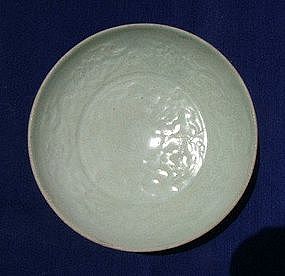 Small Bowl with Floral Moulded Decoration
