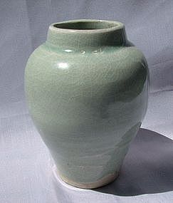 Yuan Cracled Qingbai Vase
