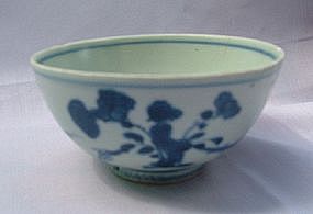 Blue and White Wanli Bowl with Mark