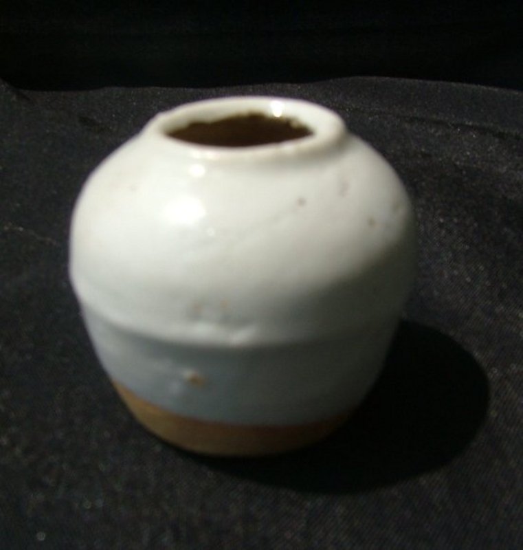 Small Yuan Qingbai Jar