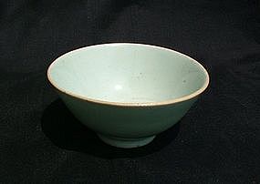 Perfect Qing Celadon Bowl with Mark