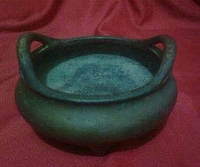 Ming Bronze Tripod Censer with Six Character Mark