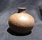 Annamese Brown Globular Jar