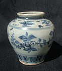 Fine Ming Blue and White Jar