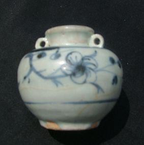 Yuan Dynasty Blue and white Jarlet