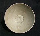 Perfect Yue Floral Carve Conical Bowl