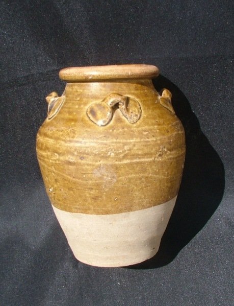 Yuan Brown Jar with Four Lugs