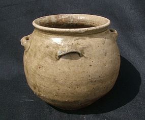 Yue Jar with Four Lugs