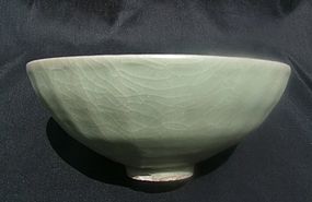A Large Longquan Celadon lotus Bowl (21 cm) #5