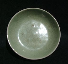 Cracled Longquan Celadon Small Dish
