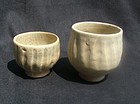 A Pair Sawankhalok Celadon Cup