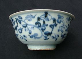 Ming Blue and White Bowl