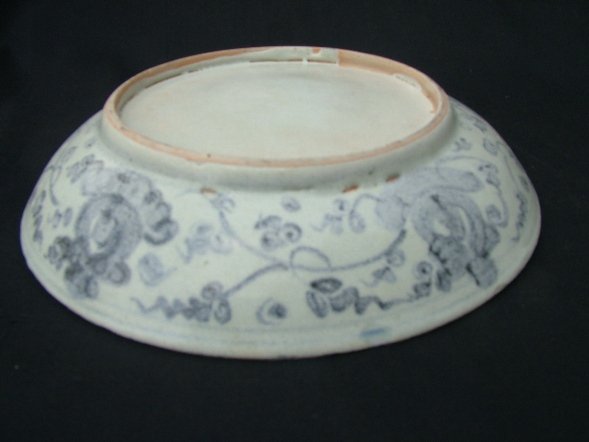 Early Ming Blue and White Dish #1