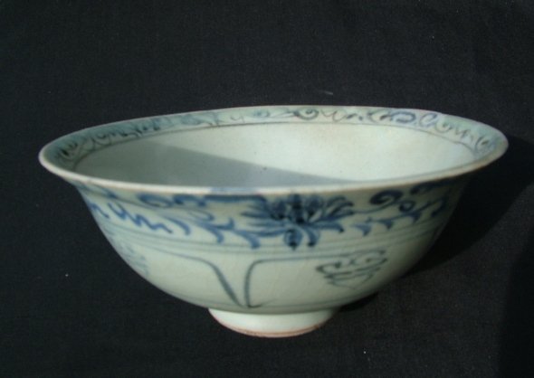 Yuan Blue and White Large Bowl