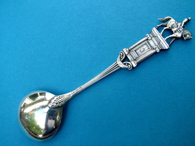Gorham round bowl Virginia souvenir spoon