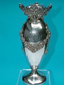 Kerr Rococo revival flower vase,