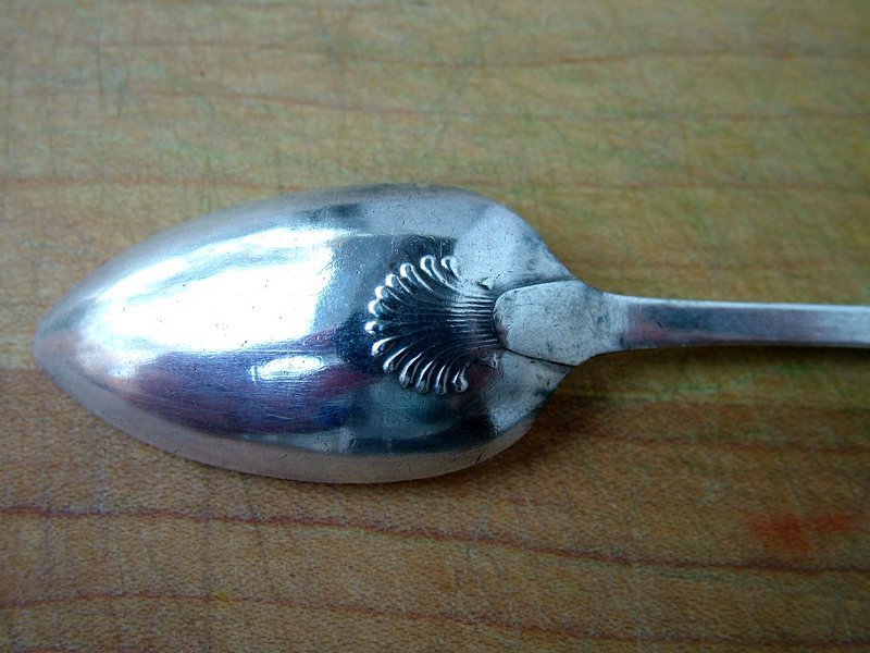 William Simes teaspoon, Portsmouth circa 1795