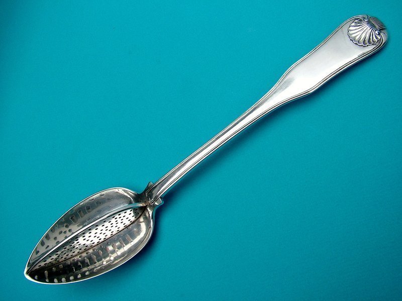 China Trade strainer spoon, Wongshing,